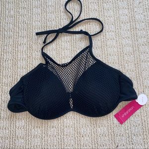 Netted Swim Top